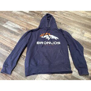 NFL Denver broncos football sweatshirt hoodie men small woman medium